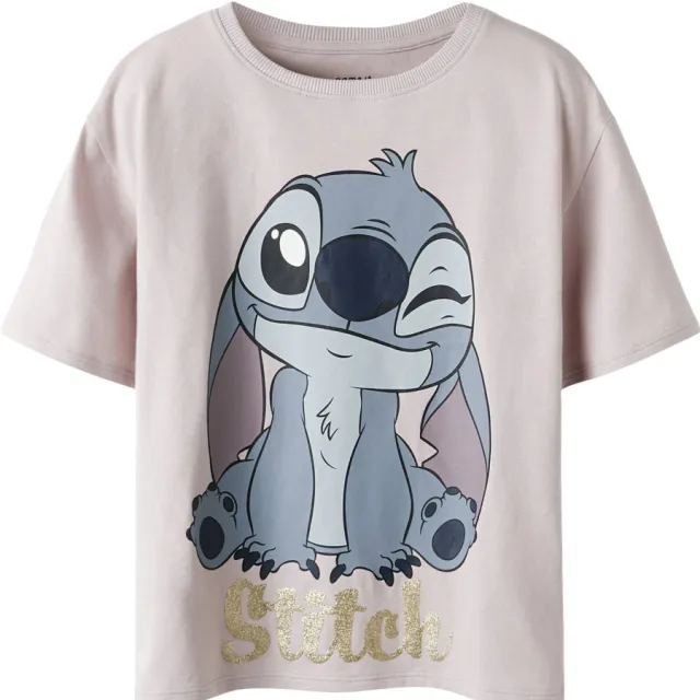 NAME IT Lilo & Stitch T-shirt lila