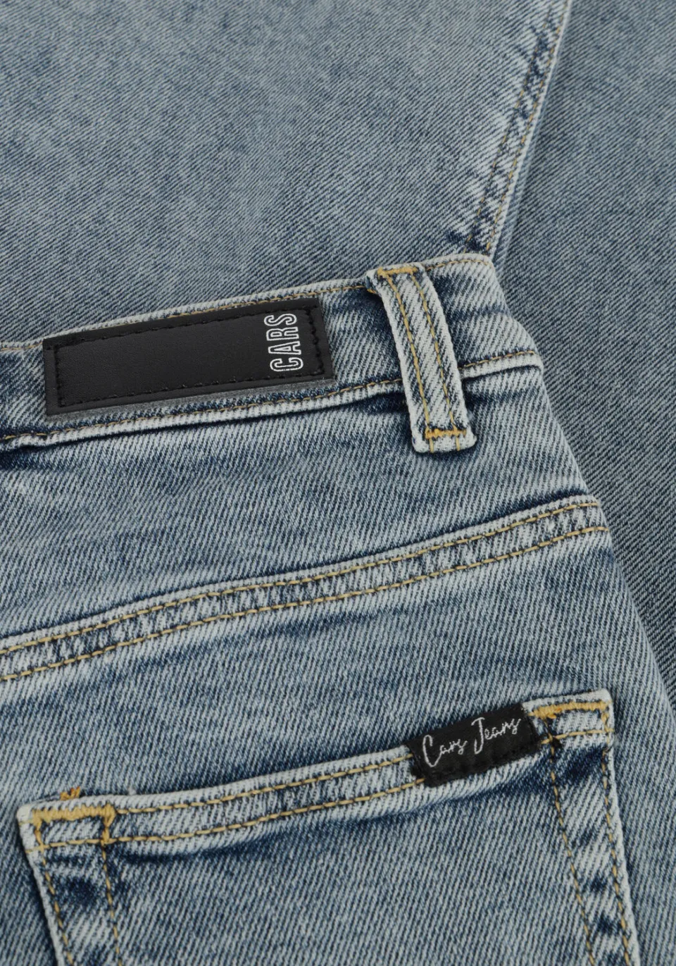 Cars straight jeans high waist light blue denim, foto 6