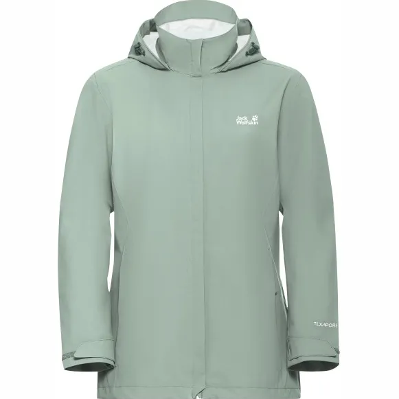 Jack Wolfskin Women's Trailtime 2L Jacket - Regenjas, turkoois
