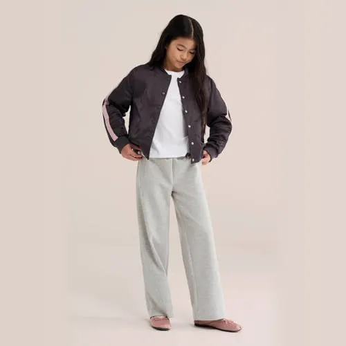 WE Fashion joggingbroek grijs melange, foto 3