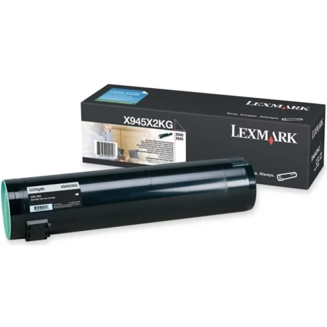 Lexmark X945X2KG Toner Zwart Extra hoge capaciteit