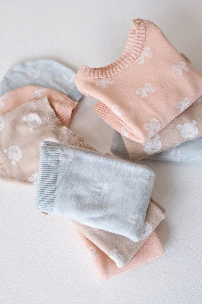 Feetje baby broek The Knits zand, foto 4