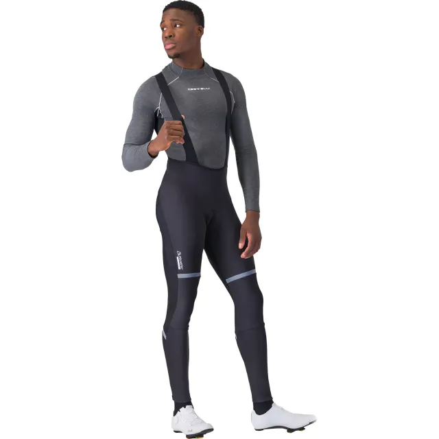 Castelli Polare 4 Bibtight fietsbroek grijs