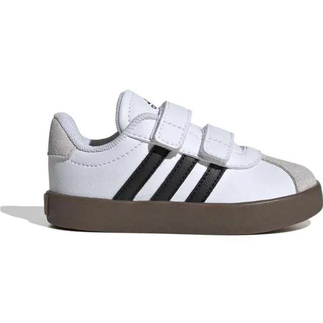 Adidas VL Court 3.0 CF I sneaker wit zwart beige Wit/zwart/beige