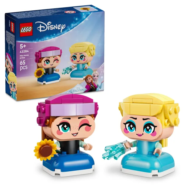 Lego Disney Mini Anna en Elsa Bouwbaar Speelgoed 43284, foto 2
