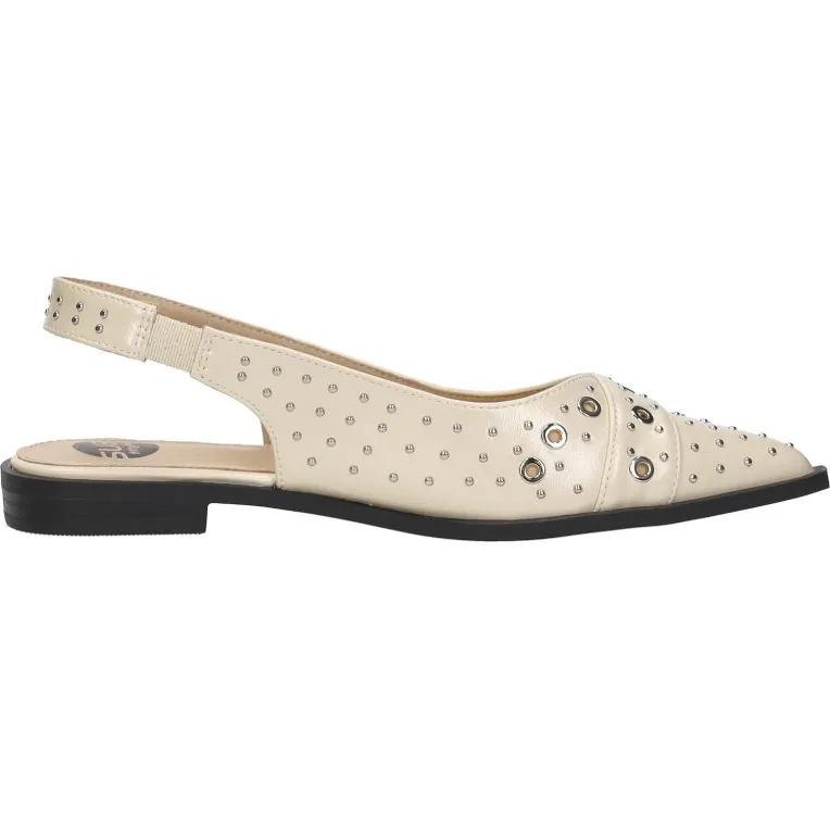 Sub55 slingback ballerina gebroken wit, foto 5