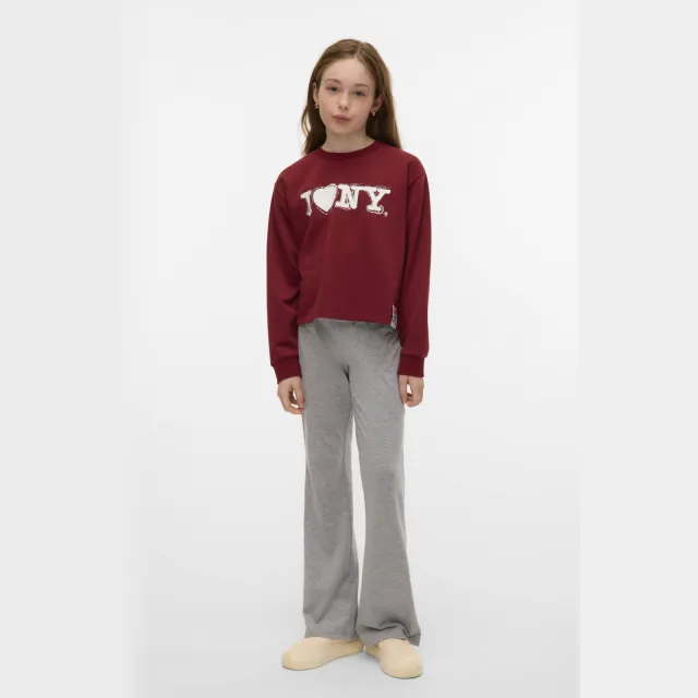 Vero Moda GIRL sweater donkerrood