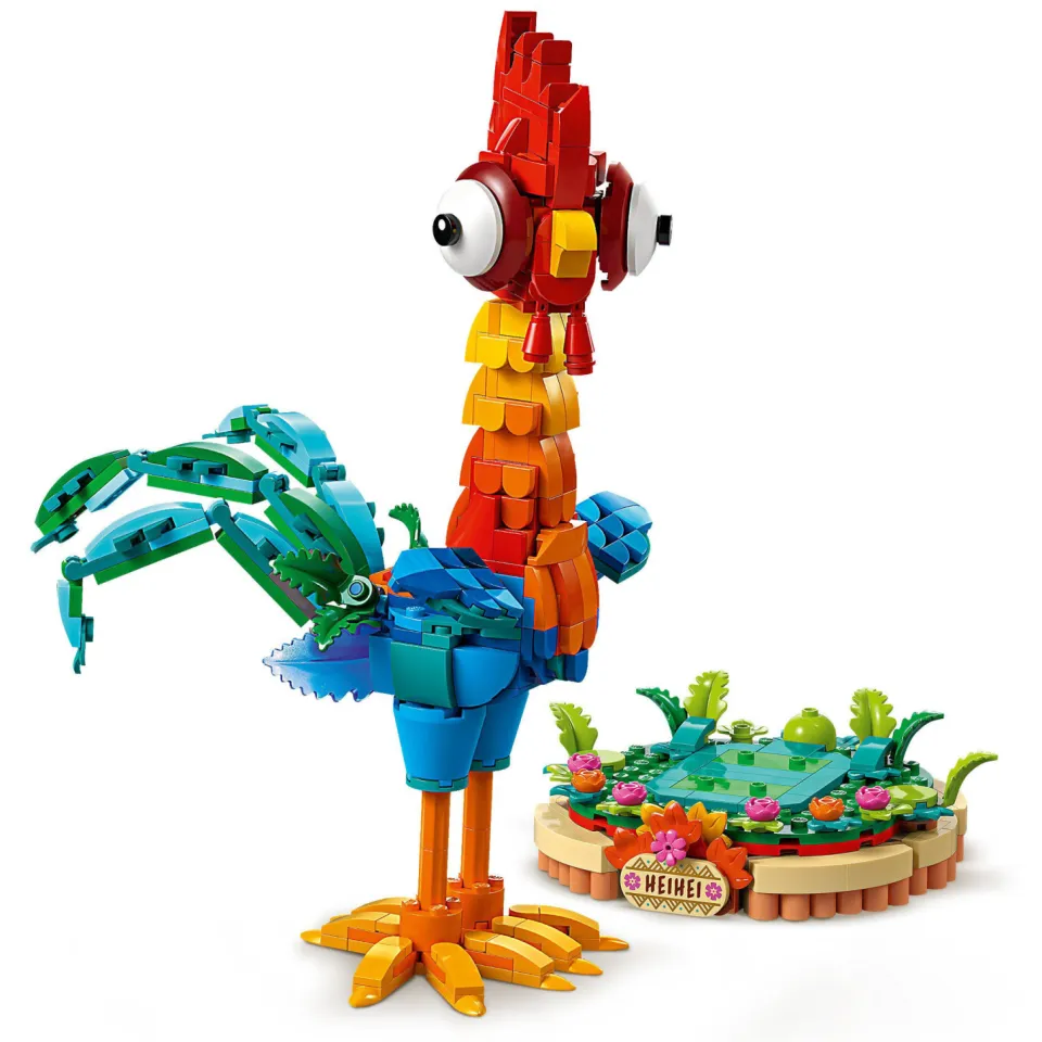 Lego Disney Princess Vaiana 2 Heihei Bouwbare Dierenmodelset 43272, foto 2