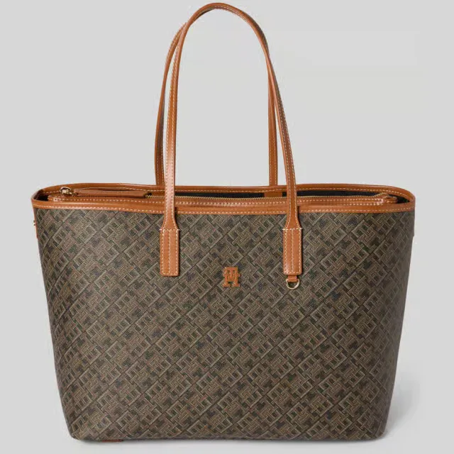 Tommy Hilfiger Th Monoplay tote bruin, foto 2