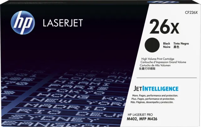 Hp 26X Original Toner Cartridge zwart HY Zwart - HP 26X