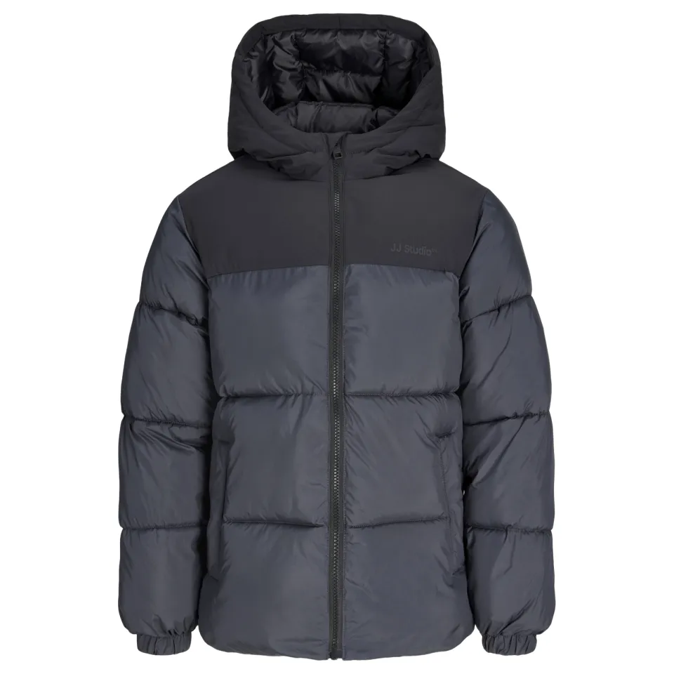 Jack & Jones Junior winter pufferjas antraciet, foto 2