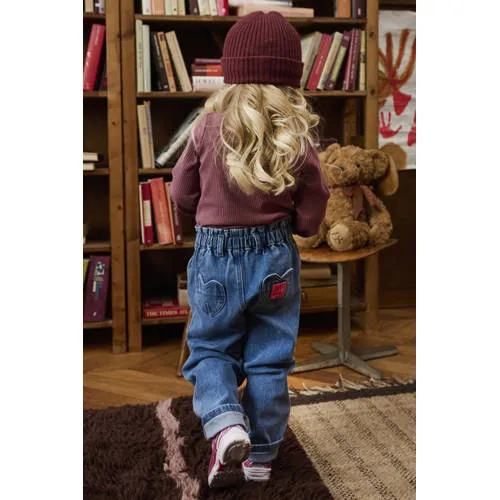 Z8 mini balloon jeans Soraya Medium blue denim, foto 7