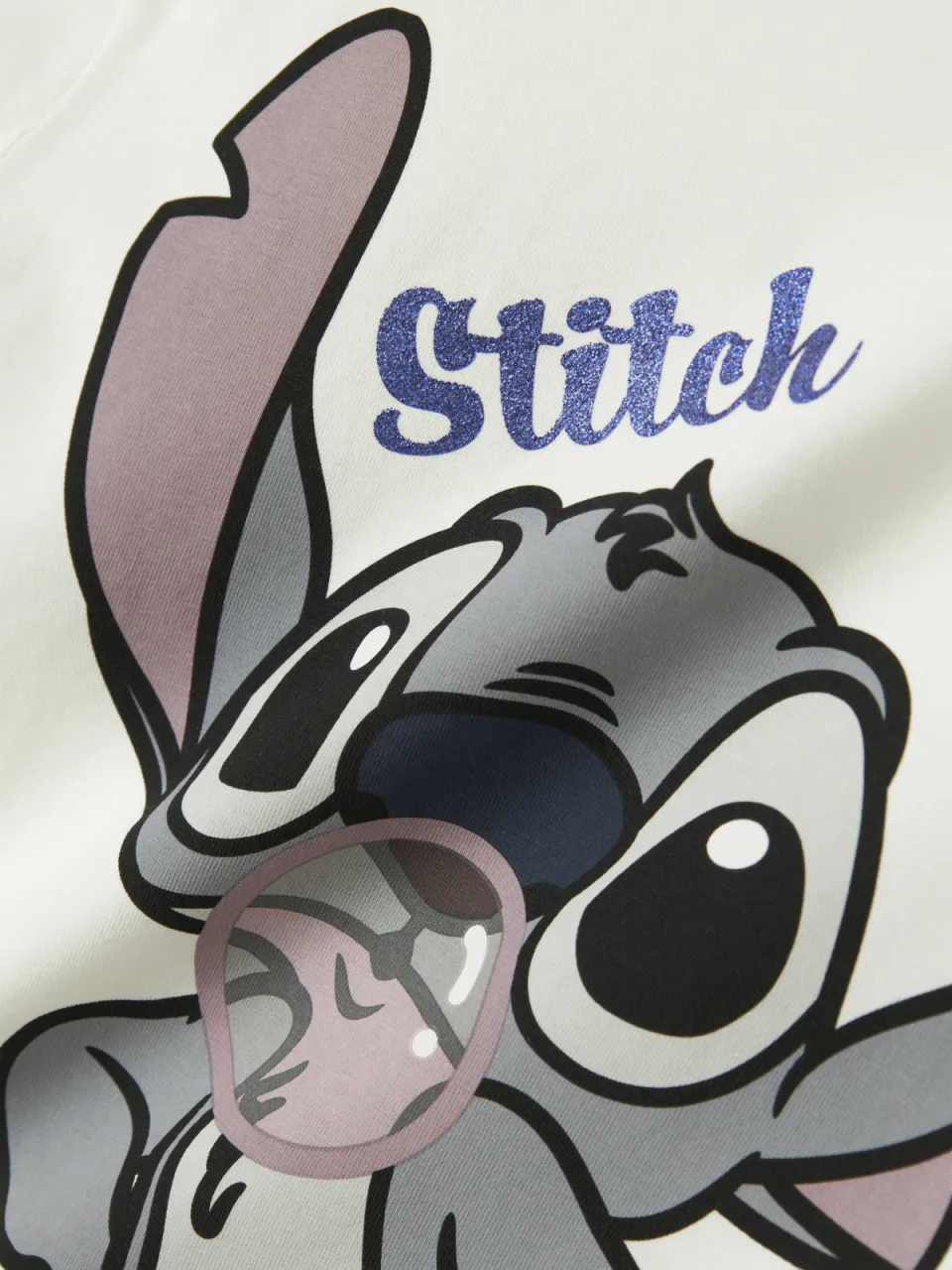 NAME IT Lilo & Stitch t-shirt wit meisjes, foto 3