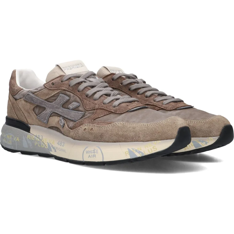 Premiata Mick sneakers bruin, foto 2
