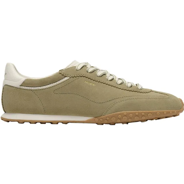Hoff Bridge leren sneakers groen