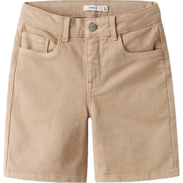 NAME IT regular bermuda short lichtzand