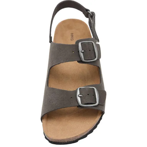 Mango Kids leren sandalen grijs, foto 3