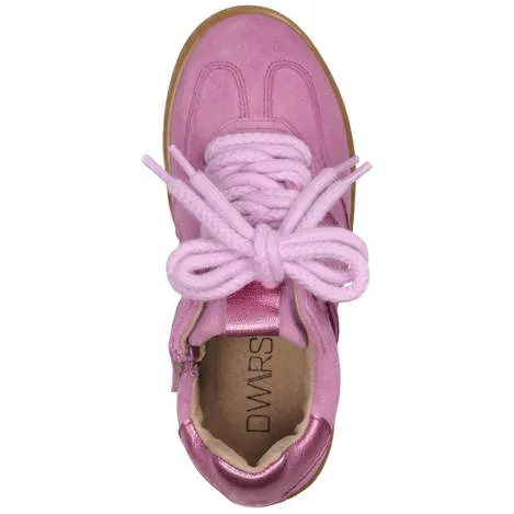 POONA sneakers roze Meisjes Leer | Sneaker van DWRS, foto 3