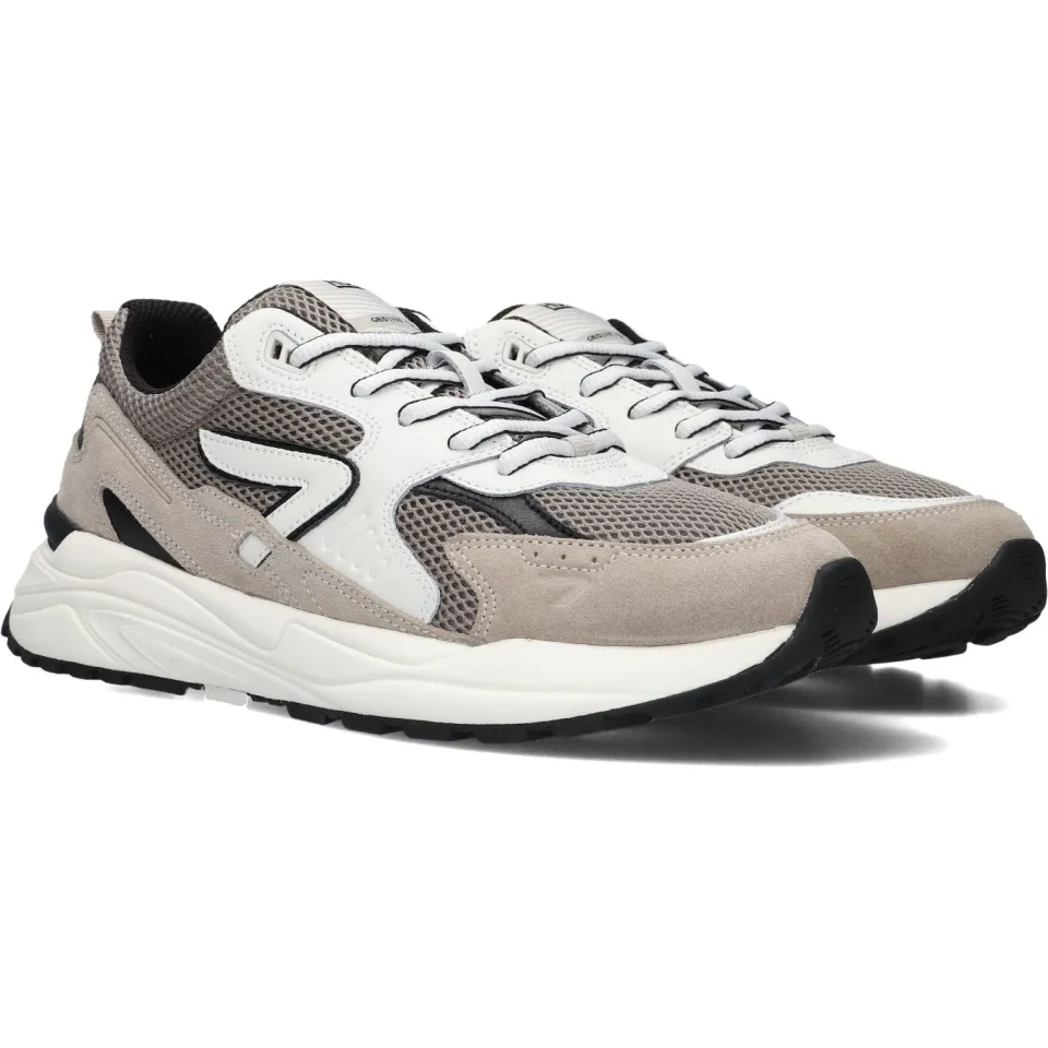 Hub Sneakers Grid Taupe, foto 3