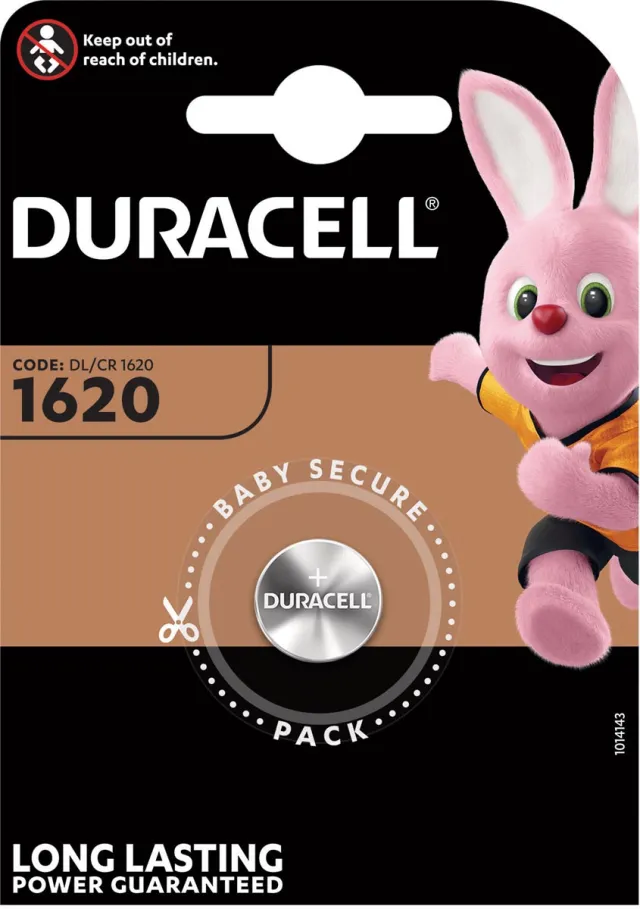 Duracell CR1620 knoopcelbatterij
