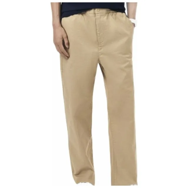 Broek Lacoste Hh1982 Elastic Waist Trousers beige