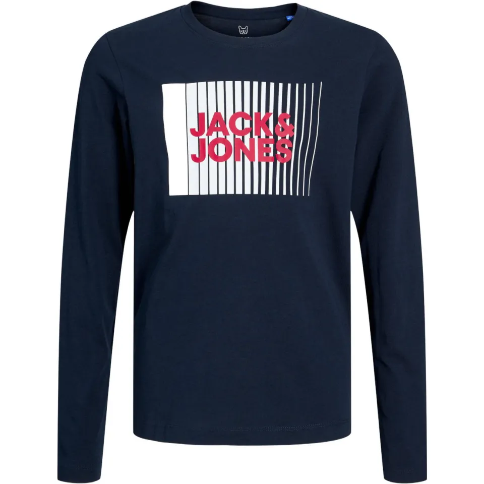 Jack & Jones Junior JJECORP longsleeve donkerblauw navy blazer, foto 2