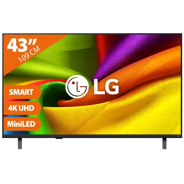 LG 43NU900B6LA (2026) - 43 inch - LED TV Zwart