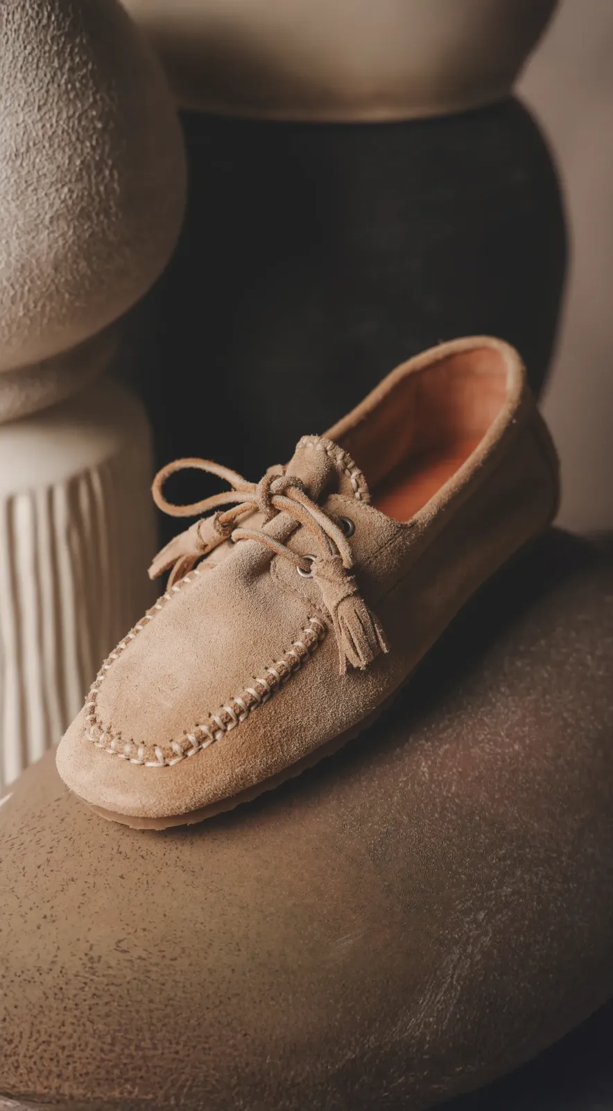 Shabbies Amsterdam Ciska Mocca mocassin beige, foto 5