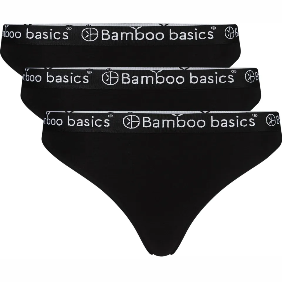 Bamboo Basics Emma string zwart, foto 3