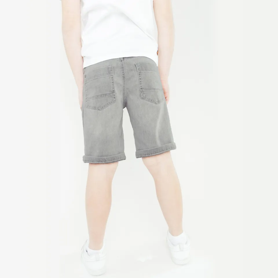 TYGO & vito Quinn regular denim short lichtgrijs, foto 4