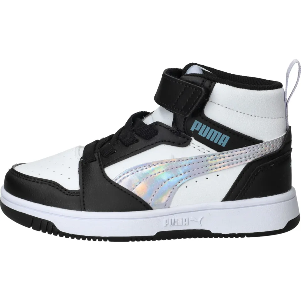 Puma Rebound V6 Mid Space Belle sneakers zwart, foto 5