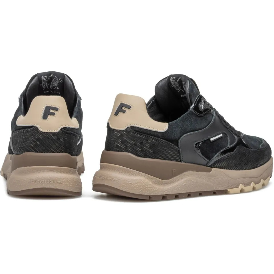 Floris Van Bommel Treni 02.06 suède sneakers - zwart, foto 4