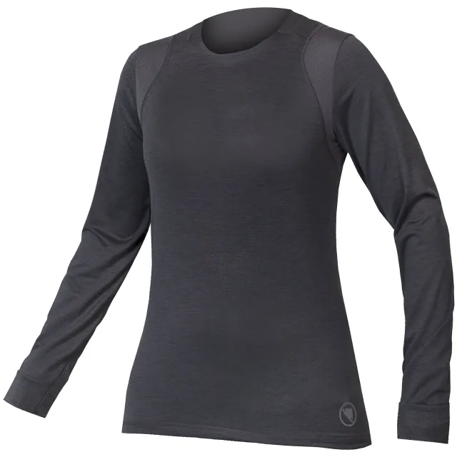 Endura Dames Langarm Singletrack Jersey grijs, foto 2