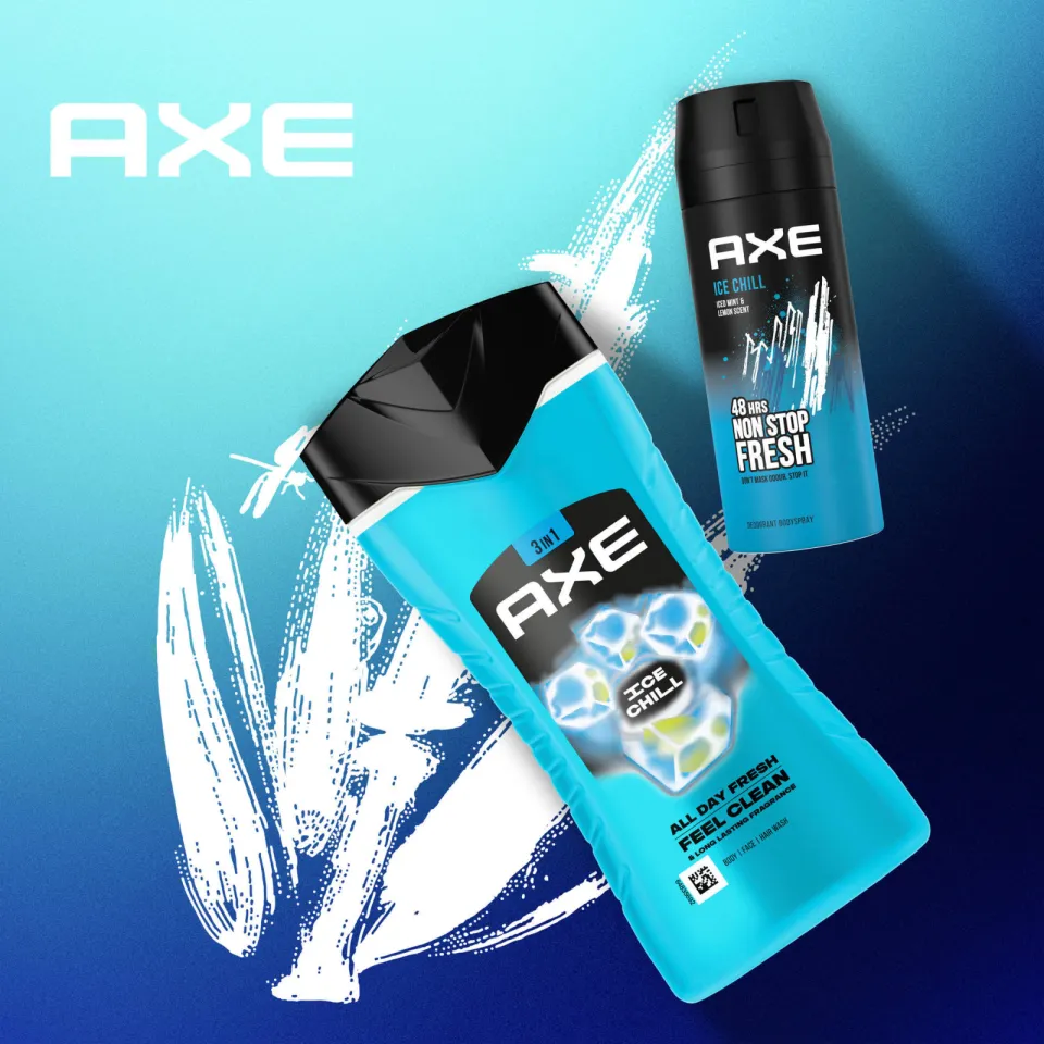 Axe Ice Chill 3-in-1 douchegel, foto 6