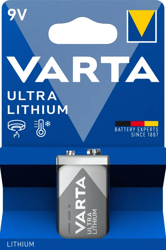 Varta Ultra Lithium 9V Blister