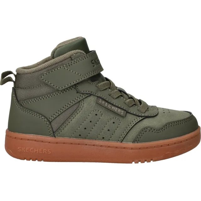 Skechers Quick Street hoge sneakers groen