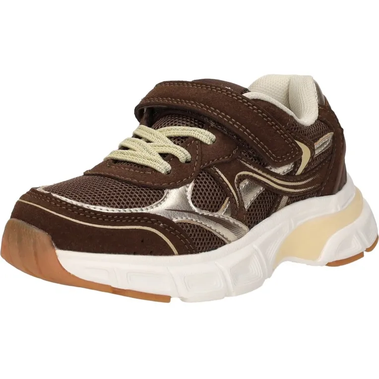 Keq lage sneakers donkerbruin, foto 3