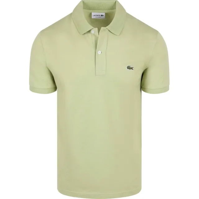 Lacoste Polo Shirt Korte Mouw Lacoste Poloshirt Pique Groen