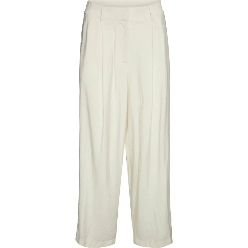 Aware straight high waist pantalon ecru, foto 2