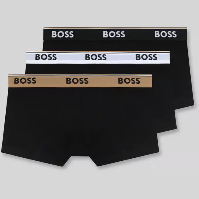Boss Power trunk boxershorts 3-pack zwart, foto 2