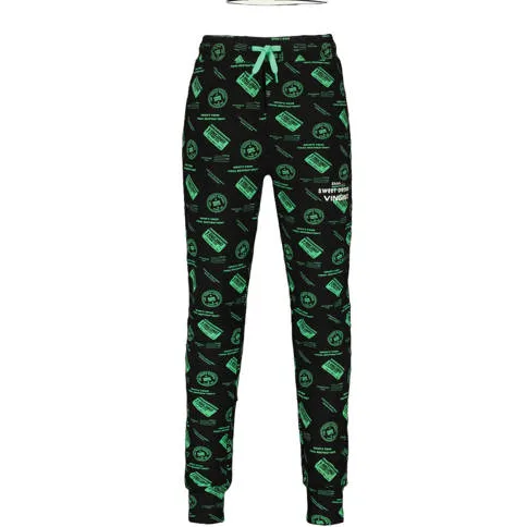 Vingino pyjama zwart limegroen, foto 4