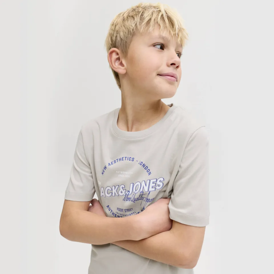 Jack & Jones JUNIOR T-shirt ecru, foto 3