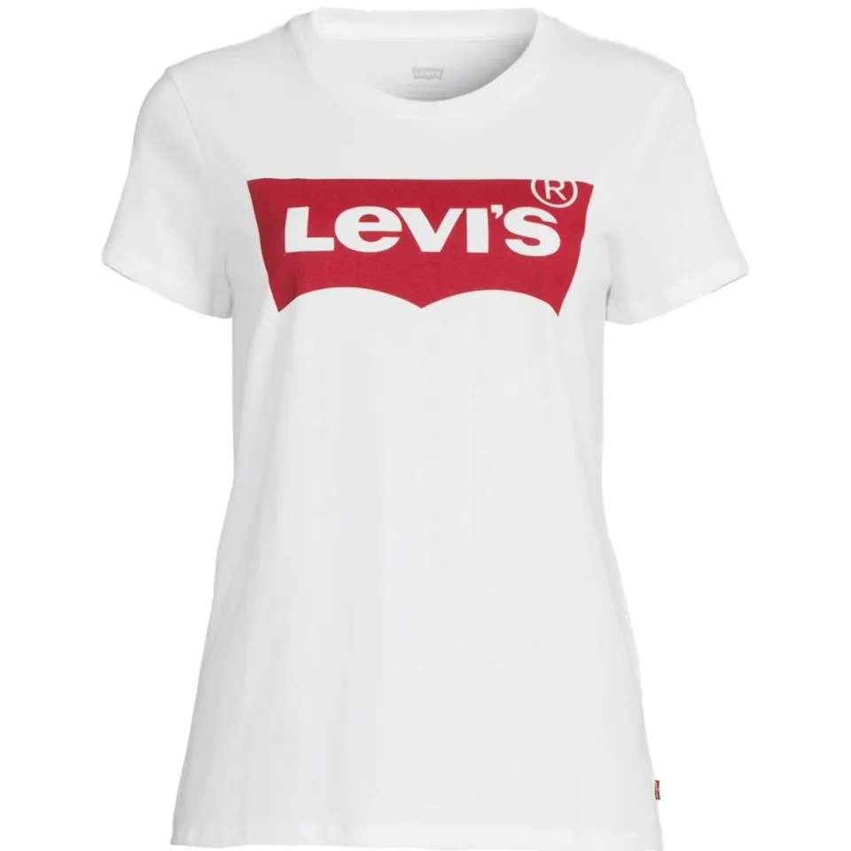 Levi's T-shirt Perfect Tee wit, foto 2