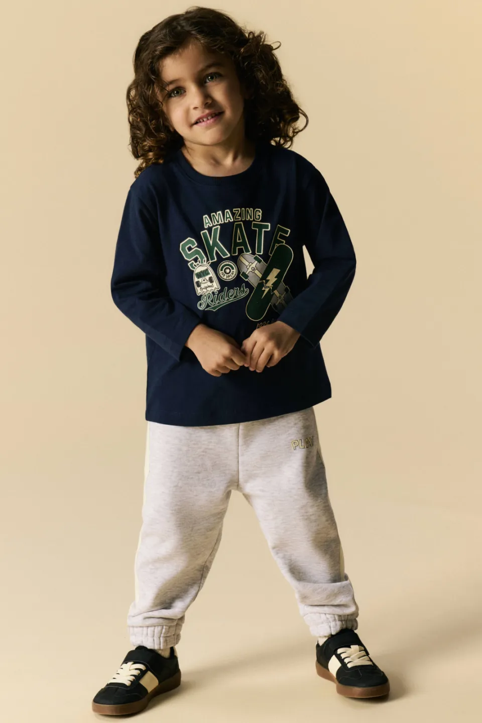 NAME IT MINI longsleeve donkerblauw