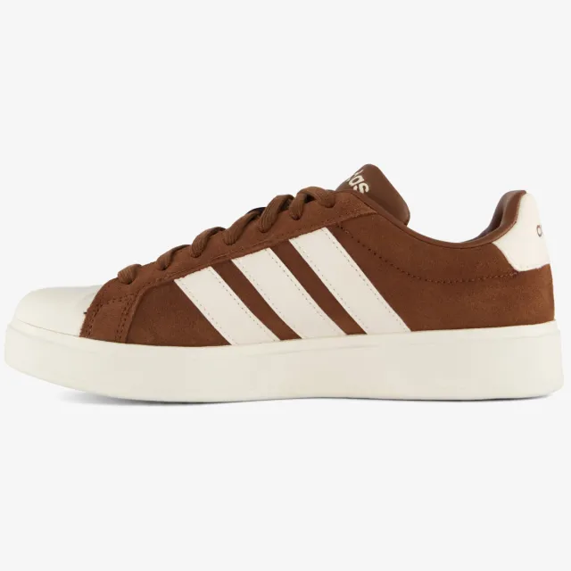 Adidas Streettalk suède dames sneakers bruin, foto 2