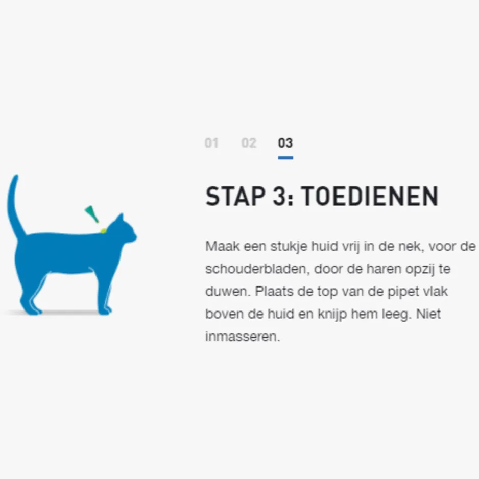 Frontline Spot On kat anti-vlooien- en tekendruppels, foto 4