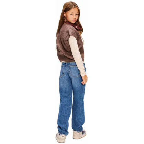 Retour Jeans Pippa barrel jeans - mediumblauw, foto 3
