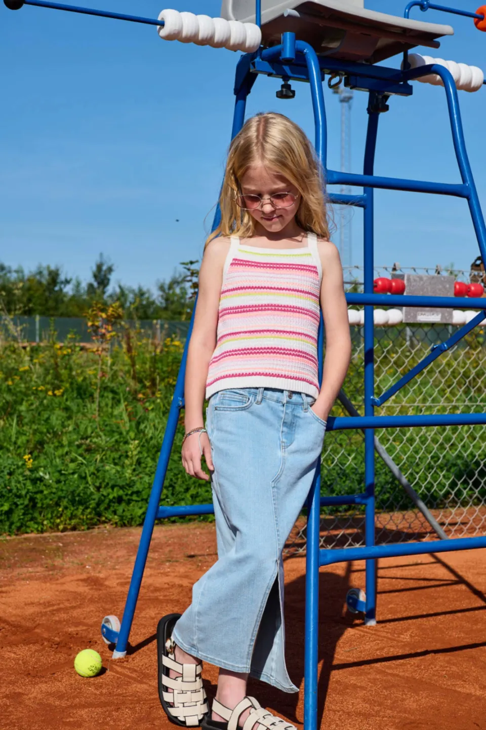 Only KOGSIRI spijkerrok lichtblauw denim Light Blue Denim
