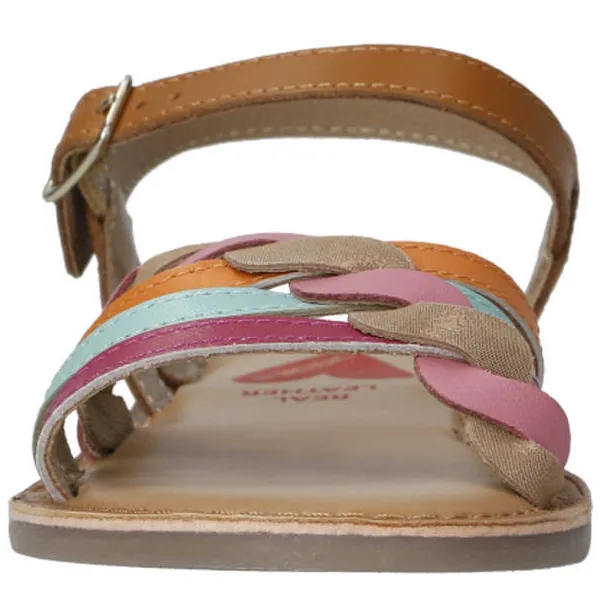 Kipling sandalen bruin / roze / blauw / oranje, foto 6