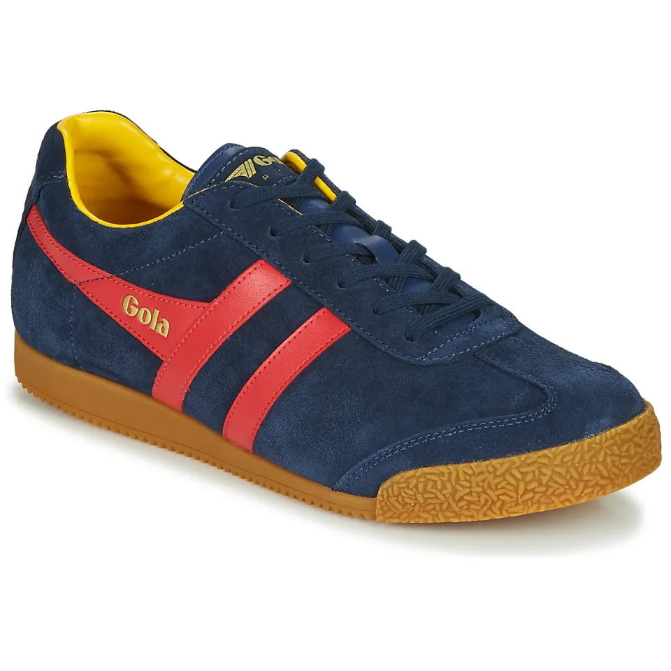 Gola Harrier Suede sneakers blauw, foto 2